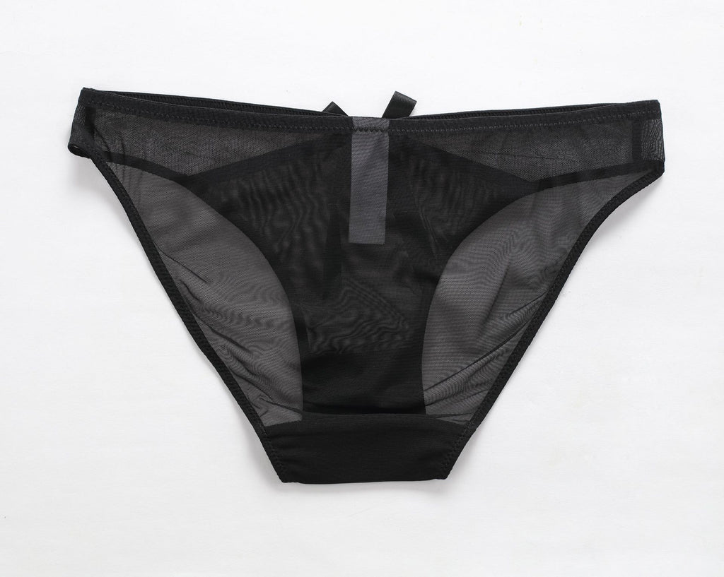 Women's Fashion Two-Piece Lingerie Set with Bow Accents — French-Style Underwear featuring a Longline, Boned, Push-Up Bustier Bra