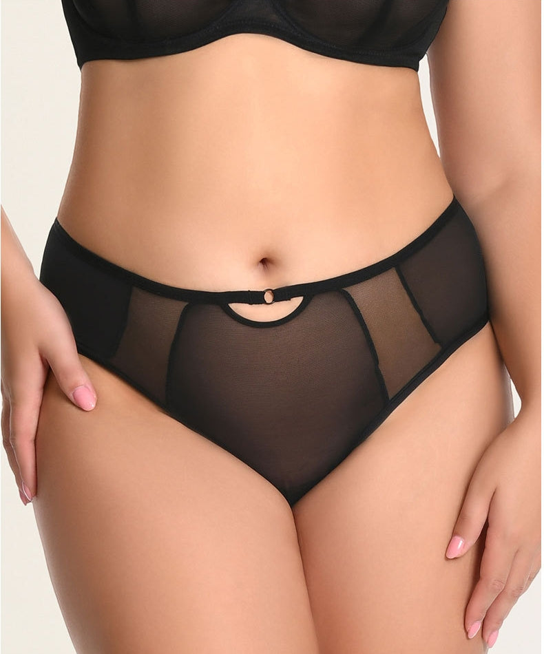 Women's Plus-Size Bra Set: High-Support Mesh, Anti-Sagging, Push-Up, Breathable, Thin-Cup, 3/4-Cup, Deep-Cup Design