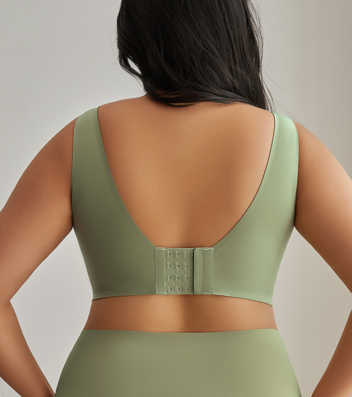 Plus-Size, Seamless, Ultra-Soft & Lightweight — Slimming, Lift-Enhancing Women's Bra