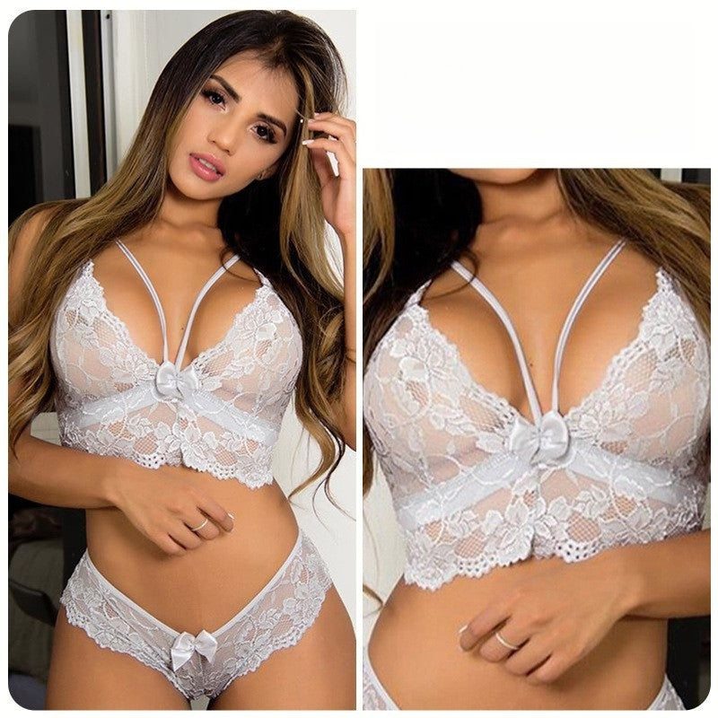 Women's Two Piece Lingerie Set Underwear Sexy Push Up Bras and Panties Plus Size Lingerie Bras