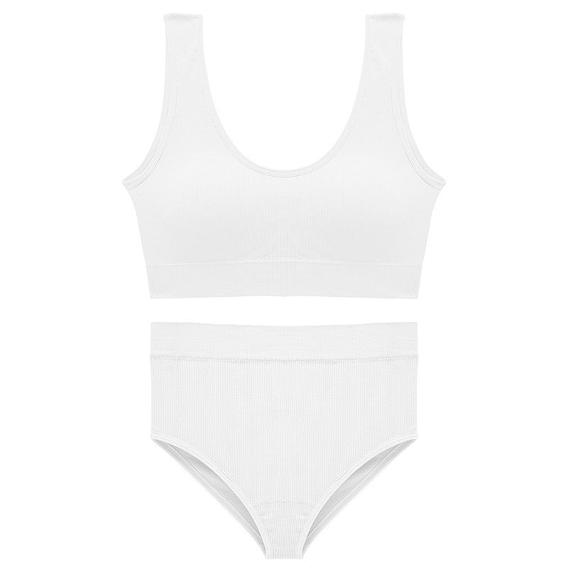 Stylish & Seamless, Butt-Lifting & Sculpting, Breathable & Comfortable — Versatile Women's Sports Bra and Panty Set